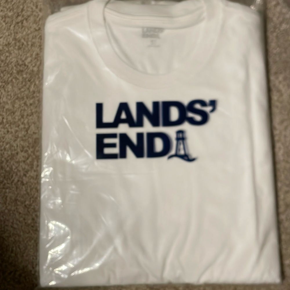Brand new Lands End men’s undershirts-MT 3 pack